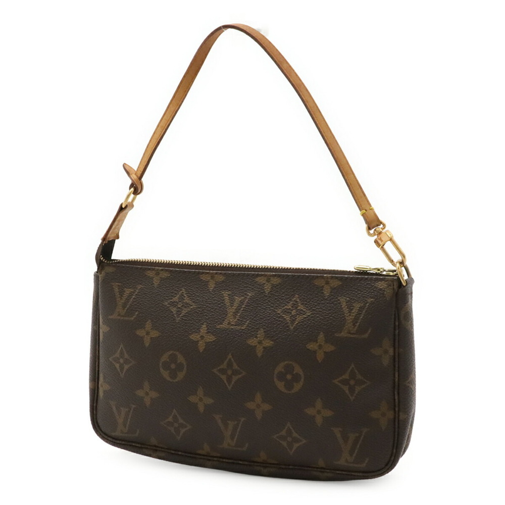 LOUIS VUITTON Brown Monogram Pochette Pouch - Picture 3 of 8